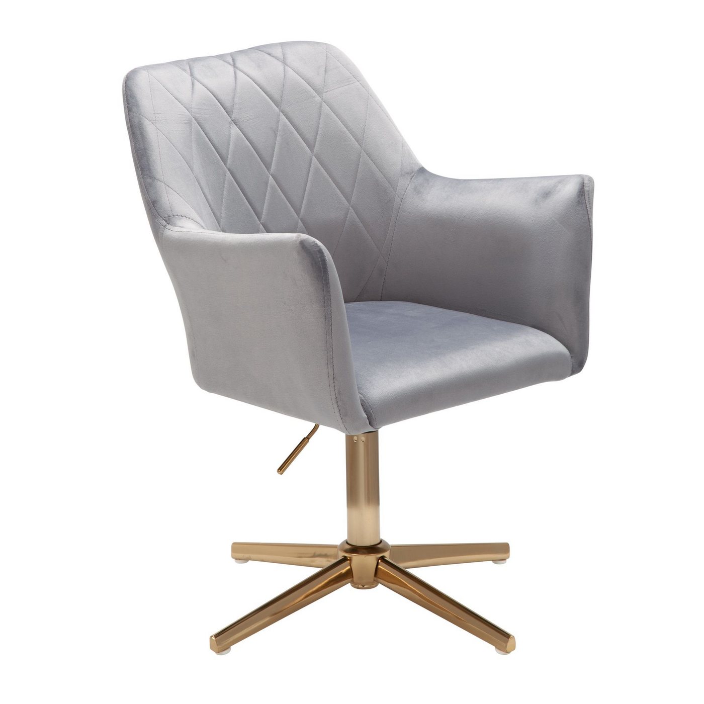 KADIMA DESIGN Loungesessel Sessel-Drehstuhl für dein Homeoffice: TANARO - mit Armlehnen, Armlehnen von KADIMA DESIGN