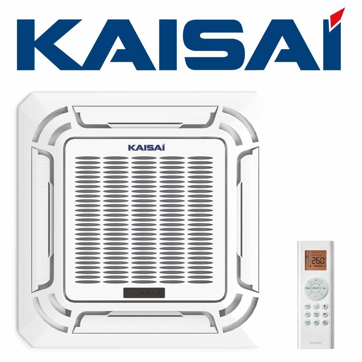 KAISAI KOMPAKT Kassettengerät KCA3I-09HRG32 2,6 kW"" von KAISAI