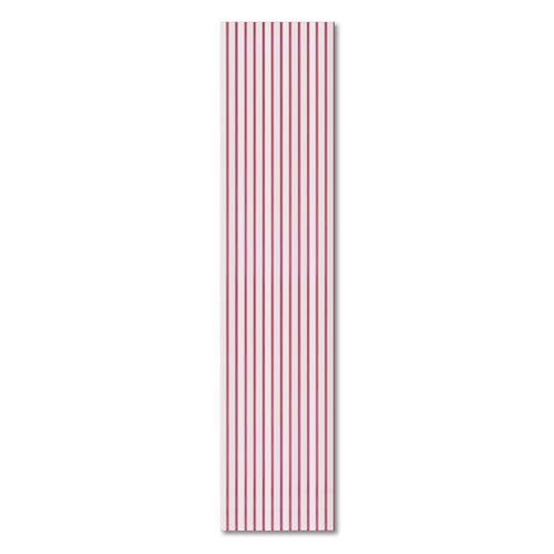 KAISER plastic® Akustikpaneele | Farbe: Pink/Weiß | Wandpaneele in verschiedenen Formaten | Lamellenwand in Pastellfarbe | moderne Wandverkleidung (120 x 60 cm) von KAISER PLASTIC