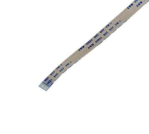 KALEA-INFORMATIQUE FPC ZIF-Band 15 AWM-Fäden, 0,5 mm Abstand, 200 mm lang, 7,5 mm breit. Anschlüsse auf derselben Seite der FPC-Matte. von KALEA-INFORMATIQUE