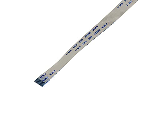 KALEA-INFORMATIQUE FPC ZIF-Band 16 AWM-Fäden, 0,5 mm Abstand, 200 mm lang, 8 mm breit. Anschlüsse auf derselben Seite der FPC-Matte. von KALEA-INFORMATIQUE