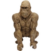 Deko Figur Gorilla Gold 80cm von KARE DESIGN