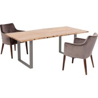 Tisch Harmony Rohstahl 160x80 von KARE DESIGN