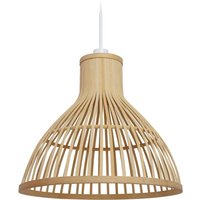 Nathaya Deckenlampe aus Bambus mit natürlichem Finish ø 46 cm - Kave Home von KAVE HOME