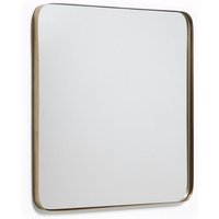 Marco Spiegel 60 x 60 cm, gold - Kave Home von KAVE HOME