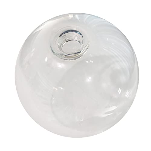 KCO Lighting Klarglas Globe Shade Ersatz Bubble Glass Lampenschirm Abdeckung für Leuchten, Wandleuchter, Kronleuchter Pendelleuchte, 15 cm Durchmesser von KCO