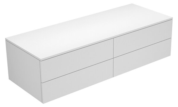 Keuco Edition 400 Sideboard 31766, 4 Auszüge,1400 x 382 x 535 mm, Korpus/Front: Eiche Cashmere Furnier / Eiche Cashmere Furnier von KEUCO GmbH & Co. KG