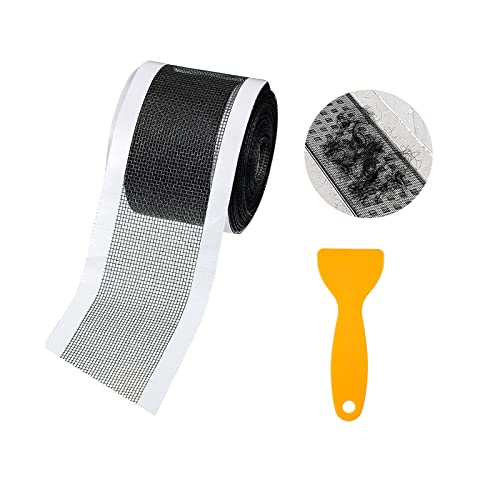 Einweg Abfluss Haarfänger,Abflussfilter,Selbstklebender Abflusshaar, Haarsieb Dusche,Abflusssieb Dusche,Duschabfluss Mesh Aufkleber,Anti Verstopfungsfilter,für Duschen Badewannen,Küchen(7cm*10m) von KEUGT