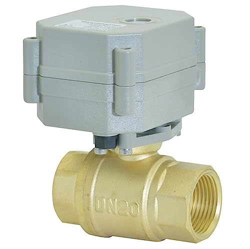 kezhai Dream 3/4" 110-230V AC Motorisierter Kugelhahn, DN20 Messing 2 Drähte Automatische Rückkehr NC Elektrischer Kugelhahn von KEZHAI DREAM