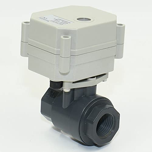 kezhai Dream 3/4" 12VDC motorisierter Kugelhahn, DN20 PVC elektrischer Kugelhahn,CR301 von KEZHAI DREAM