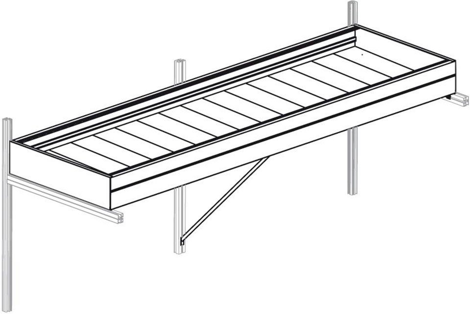 KGT Pflanzschale Pflanzwanne Enzian III, 63,5 cm tief von KGT