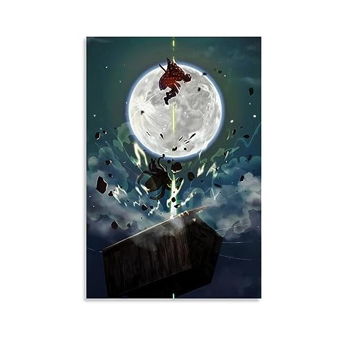 KHAMEO Demon Slayer Nezuko Tanjiro Anime Poster1 (45) Leinwand-Poster, dekoratives Gemälde, Leinwand-Wandposter und Kunstdruck, modernes Familienschlafzimmer-Dekor-Poster, 30 x 45 cm von KHAMEO