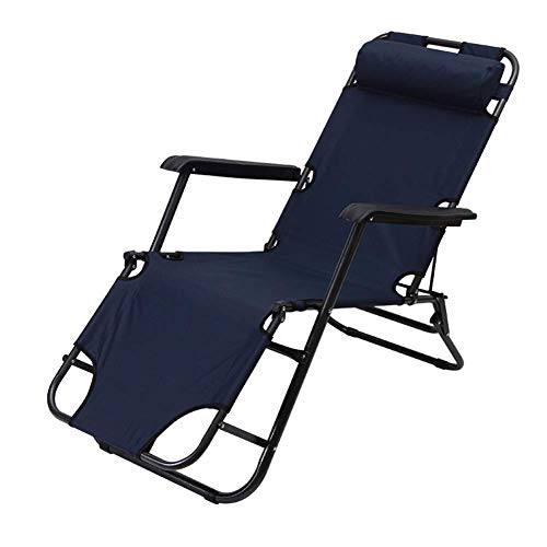 KILLCRIT Bürostuhl, klappbarer Liegestuhl, gepolsterter Textoline-Strandstuhl, Sonnenliege, Bett für Garten und Outdoor, Campingdeck, klappbarer Liegestuhl, Zero Gravity Outdoor-Stuhl von KILLCRIT