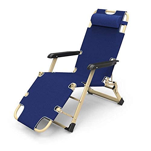 KILLCRIT Sonnenliege, Zero-Gravity-Stuhl für Camping, Faltbarer Zero-Gravity-Lounge-Sessel, Wattepad, verstellbare Liege, Garten-Außenterrasse, Sonnenliege, kann bis zu 150 kg tragen von KILLCRIT