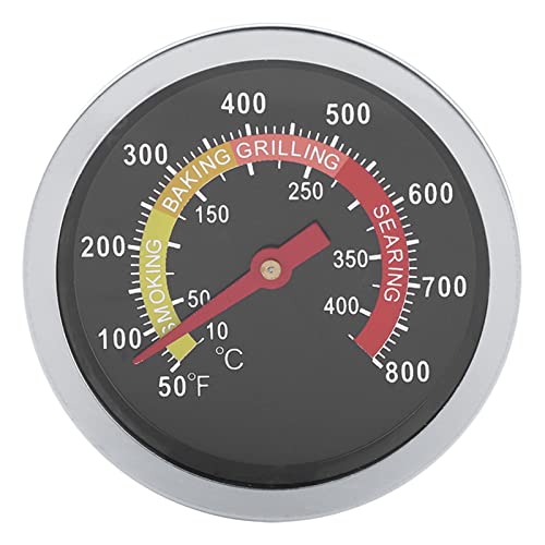 KIMISS Edelstahl-BBQ-Thermometer, Temperaturanzeige Zum Grillen: 50–800 °F von KIMISS