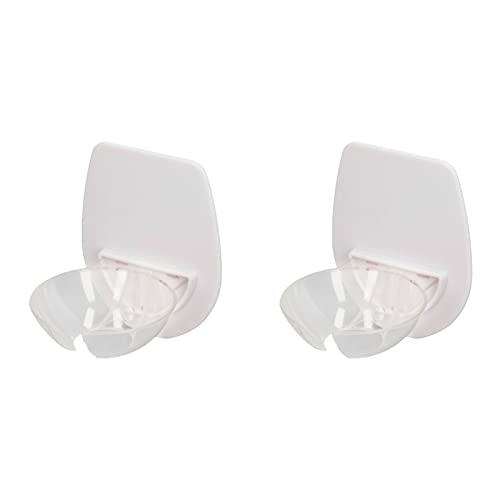 KIMISS Einfach und Transparent, 2pcs Halter Kunststoff Kompakt Einfach Montagehalter & Spender Glas für Badewanne Badezimmer Set von 2 KIMISS Einfach und Transparent, 2pcs Halter Kunststoff Kompakt Einfach Montagehalter & Spender Glas für Badewanne Badezimmer Set von 2 von KIMISS