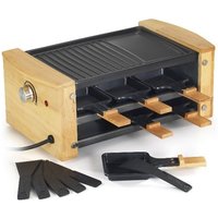 Kitchen Chef - Raclette Maschine 6 Personen 900w + Grill - kcwood.6rp von KITCHEN CHEF