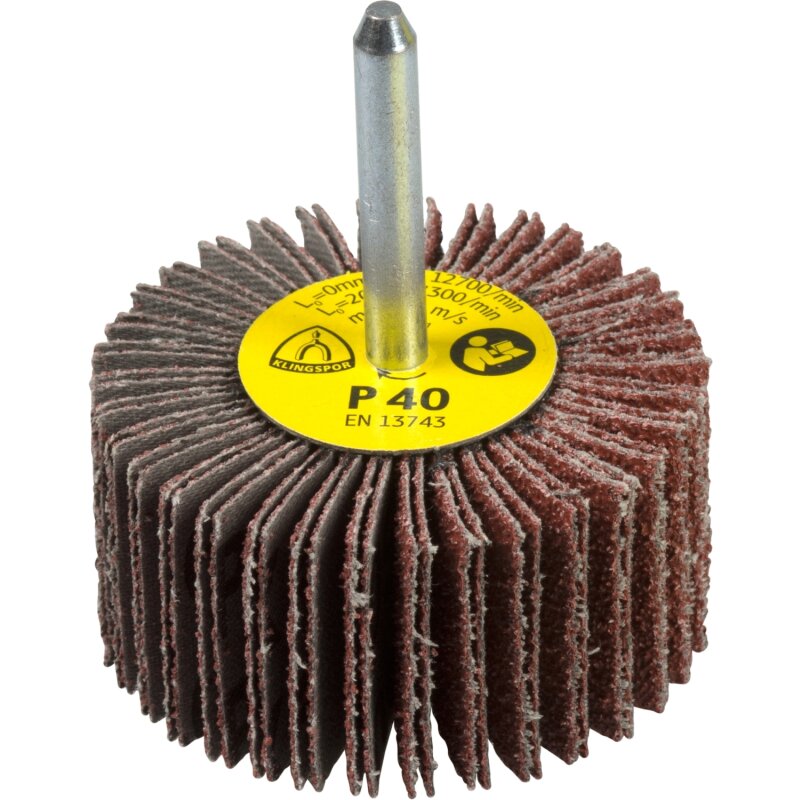 Schleifmopstifte KM 613 Fächerschleifer Metall universal 30 x 5 x 3 mm Korn 80 - 1 Stück Schleifmopstifte KM 613 Fächerschleifer Metall universal 30 x 5 x 3 mm Korn 80 - 1 Stück von Klingspor AG