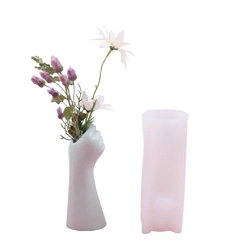 Geste Vase Kerzenform Menschliche Hand Silikonform Zur Kerzenherstellung Seifenform Epoxidharzform DIY Schokoladenform Silikonformen Für Seife von KLOVA