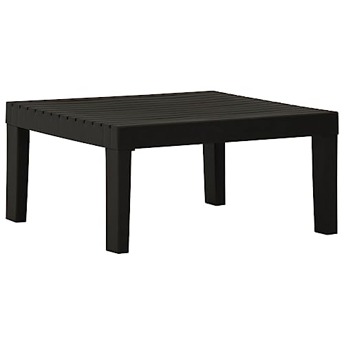 KLYEON Lounge-Gartentisch Kunststoff Grau Gartenmöbel Tische KLYEON Lounge-Gartentisch Kunststoff Grau Gartenmöbel Tische von KLYEON