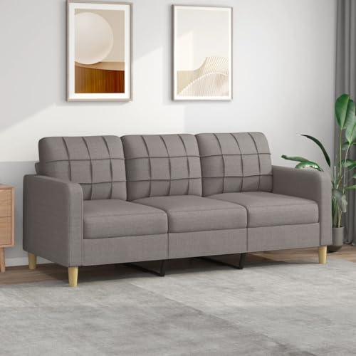 Sofagarnituren for das Wohnzimmer, Sofa, vielseitige Sitz- und Schlaflösung, auffällige multifunktionale Couch, praktische Kissen, Plüschsitze, vielseitige Funktionalität für (Color : Taupe, Size : von KLYEON