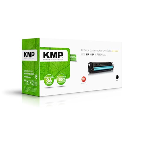 KMP Toner für HP 312A Black (CF380A) von KMP know how in modern printing