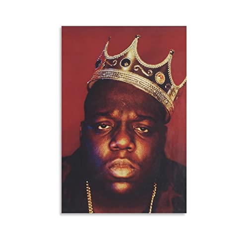 Biggie Smalls Poster Dekorative Malerei Leinwand Wandkunst Wohnzimmer Poster Schlafzimmer Malerei, Leinwand Kunst Poster Und Wandkunst Bilddruck Moderne Familienzimmer Dekor 12x18inch(30x45cm) von KNOTSS