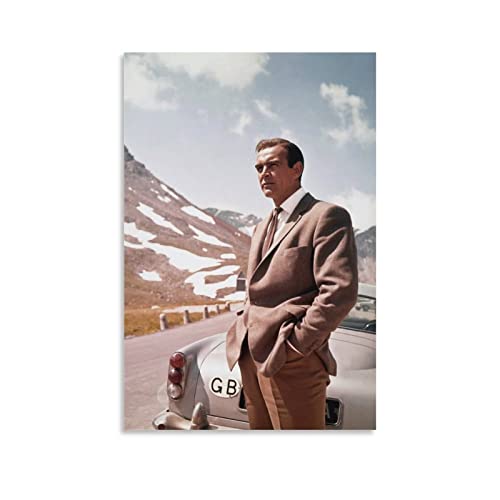 007 Movie Poster Dekorative Malerei Leinwand Wandkunst Wohnzimmer Poster Schlafzimmer Malerei, Leinwand Kunst Poster Und Wandkunst Bilddruck Moderne Familienzimmer Dekor 12x18inch(30x45cm) von KNOTSS