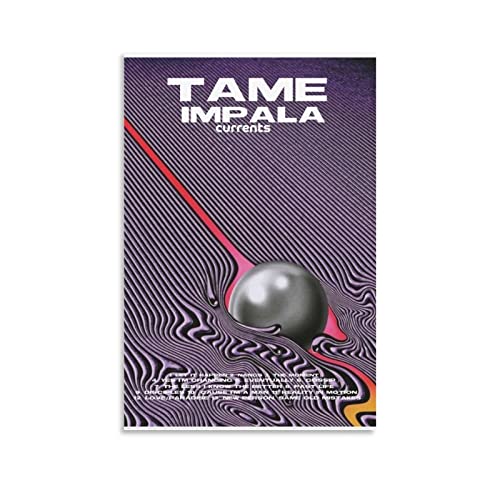 Tame Impala Currents Poster Dekorative Malerei Leinwand Wandkunst Wohnzimmer Poster Schlafzimmer Malerei, Leinwand Kunst Poster Und Wandkunst Bilddruck Moderne Familienzimmer Dekor 20x30inch(50x75cm) von KNOTSS