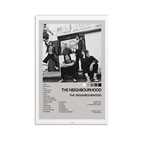 The Neighbourhood Poster Dekorative Malerei Leinwand Wandkunst Wohnzimmer Poster Schlafzimmer Malerei, Leinwand Kunst Poster Und Wandkunst Bilddruck Moderne Familienzimmer Dekor 12x18inch(30x45cm) von KNOTSS