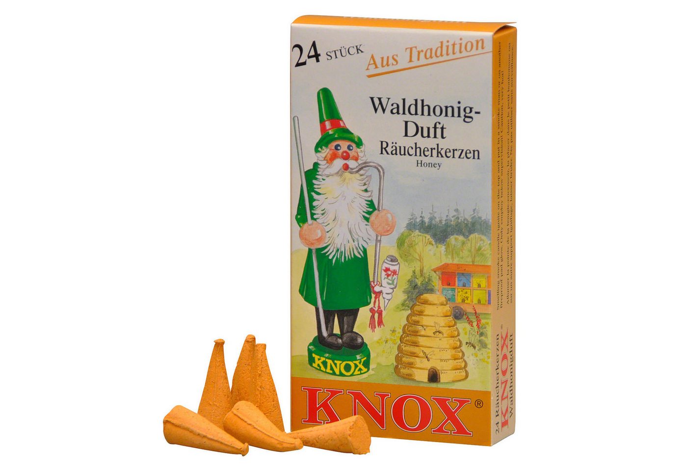 KNOX Räuchermännchen Knox Räucherkerzen - Waldhonig von Knox Räucherkerzen von KNOX