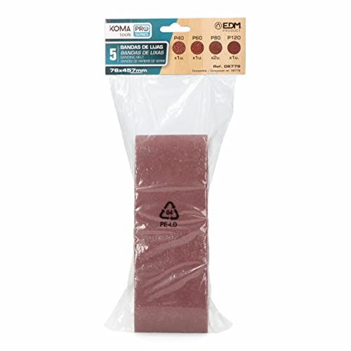 KIT 5 LIJAS RECAMBIO PARA 08778 KOMA TOOLS PRO SERIES BATTERY KIT 5 LIJAS RECAMBIO PARA 08778 KOMA TOOLS PRO SERIES BATTERY von EDM