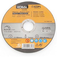 Koma Tools - Trennscheibe koma - für Eisen- und Edelstahlwerkzeuge - 115mm - 08743 von KOMA TOOLS