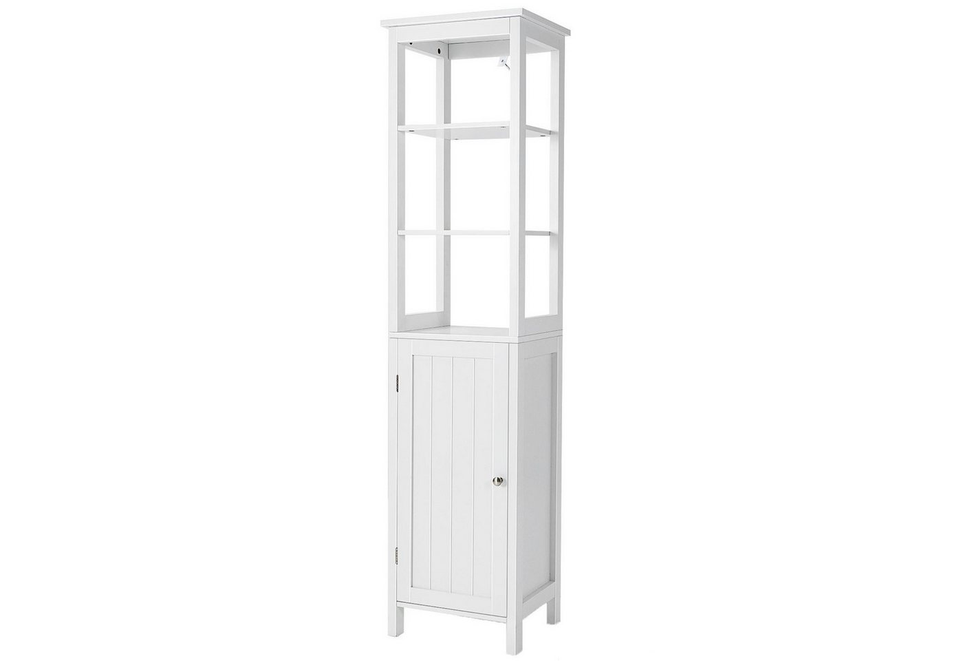 KOMFOTTEU Hochschrank Badezimmerschrank mit 3 Fächern & Türen KOMFOTTEU Hochschrank Badezimmerschrank mit 3 Fächern & Türen von KOMFOTTEU