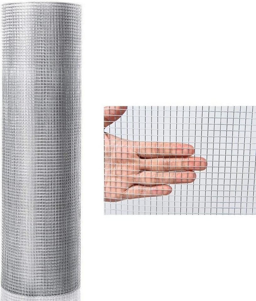 KOMFOTTEU Volierendraht Wühlmausgitter, 0,9 m × 15 m, aus Eisen KOMFOTTEU Volierendraht Wühlmausgitter, 0,9 m × 15 m, aus Eisen von KOMFOTTEU
