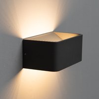 Led 6W Graue Wandleuchte Quadra - 20 cm von KOSILUM