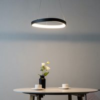 Minimalistische schwarze LED-Hängeleuchte - Mesiano von KOSILUM