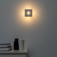 Quadratische weiße LED-Wandlampe - Nova von KOSILUM