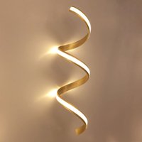 Schicke goldene led Wandleuchte - Millenium von KOSILUM