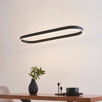 Schwarze LED-Auskleidung moderne Pendelleuchte - Apollo von KOSILUM