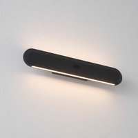 Schwarze LED-Wandlampe für Innenräume mit Dimmer und Sensor -Aika von KOSILUM