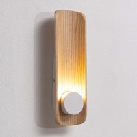 Wandlampe aus Holz und Metall mit integrierter led -Sparrow von KOSILUM