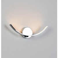 Wandleuchte - led design Chrome Halbkreis (5W) von KOSILUM