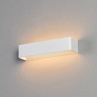 Weiße led Design-Wandleuchte 37cm kompatibel mit Dimmer - Quadra von KOSILUM