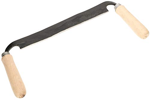 KOTARBAU® Zugmesser für Holz geschmiedet 270 mm Baumschäler Ziehmesser für Holz Rindenschäler Wagnermesser von KOTARBAU