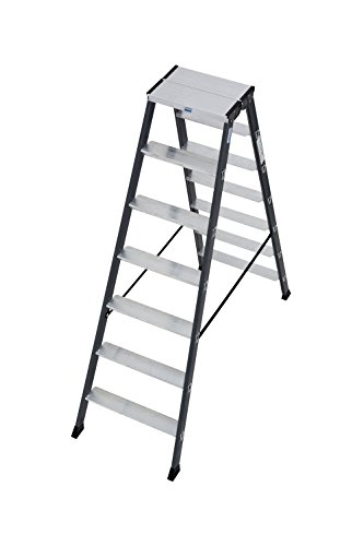 KRAUSE Doppelleiter Sepro D eloxiert, 2 x 7 Stufen, 125842 KRAUSE Doppelleiter Sepro D eloxiert, 2 x 7 Stufen, 125842 von KRAUSE