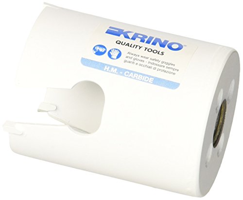 Krino 0507805100 Lochsägen mit Zähne für Schneiden Holz, Weiß, 51 mm von KRINO