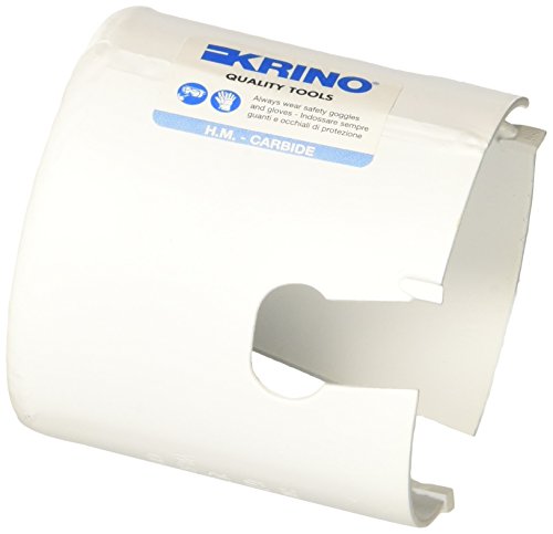 KRINO 507806700 Lochfräser mit Zähnen zum Schneiden von Holz, Weiß, 67 mm von KRINO