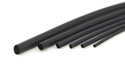 RS12 - Rundschnur von SMI-Kantenschutzprofi aus EPDM Moosgummi - Schwarz - Dichtung Gummischnur Fugendichtband Fugenprofil - witterungsbeständig - vielseitig einsetzbar - Durchmesser 12mm (1 m) von SMI