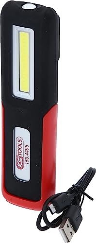 KS Tools 150.4495 Mobile Werkstatt-Handlampe | knickbar | 3 Watt COB LED von KS Tools